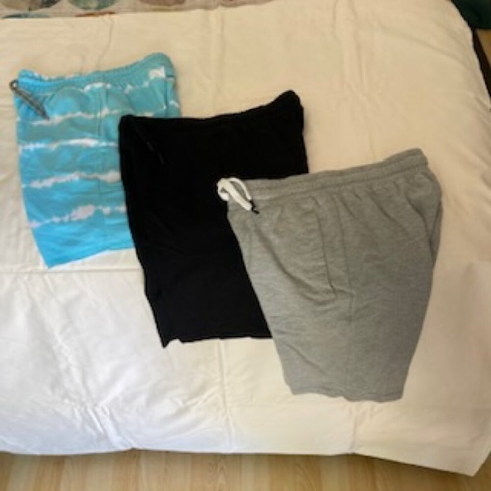 3 pairs - BRAND NEW There Abouts Boys Med Sweat Shorts